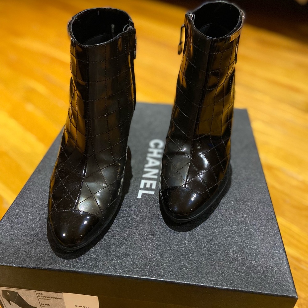 Authentic Chanel Booties - Picture 4 of 12